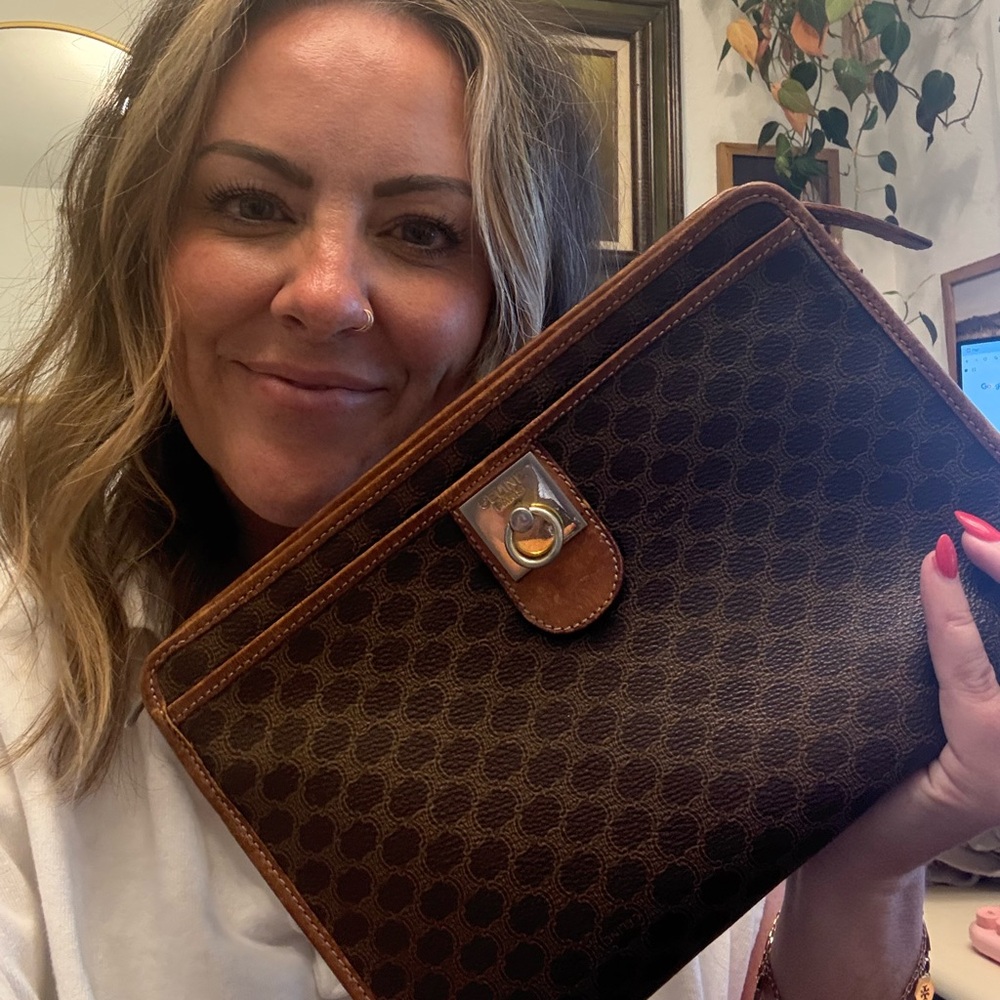 Celine Macadam Portfolio Clutch – Vintage Icon